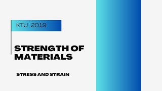 Strength of Materials Theory (MALAYALAM)||KTU UNIVERSITY||  Regular and Supply Exam