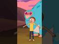 Morty Saves Bibo #rickandmorty #shorts