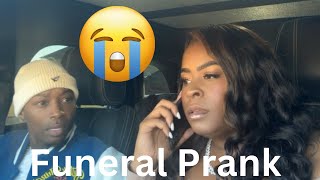 Paying For Funeral PRANK (He was so mad😂)