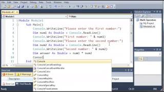 Visual Basic - 12 - Creating A Basic Calculator
