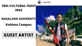 @limretikhir3166  performing his original songs / NAGALAND UNIVERSITY KC / 18th CULTURAL FEAST 🔥