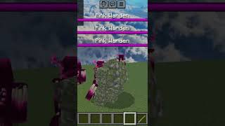 Pink warden VS howling golem  #minecraft #mutantmobs #minecraftgameplay #mutantallmob #gaming