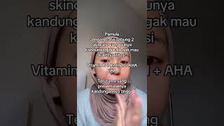 Jangan coba coba kalo gak mau kulit sensitif #kulit #kulitsehat #ingredients #skincareroutine