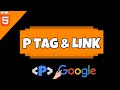 Learn HTML Paragraphs & Hyperlinks in 4 minutes 🔥