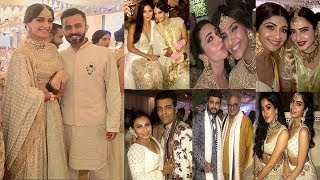 Sonam Kapoor & Anand Ahuja's 1000 Crore Wedding Reception- SRK,Salman,Katrina,Anil,Arjun,Jhanvi