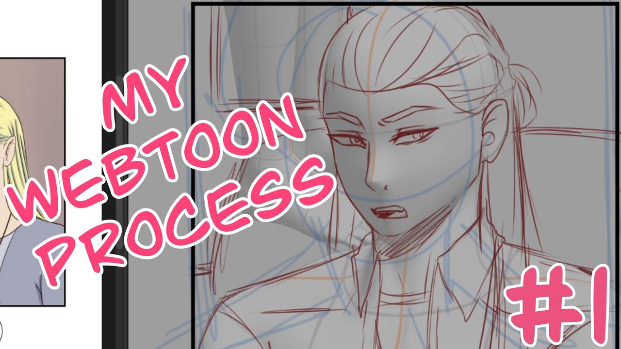 Webtoon Process 1 Sketching Youtube
