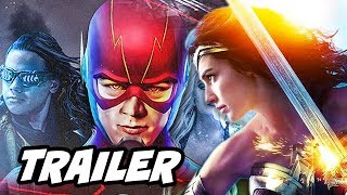 The Flash 4x07 Promo and Wonder Woman Crossover Scene Explained