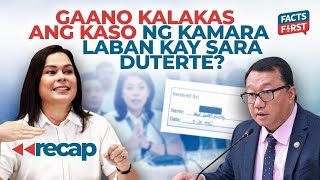 Gaano ba kalakas ang kaso ng mga kongresista laban kay Sara Duterte?