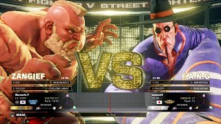 SFV Champion Edition 🔥Berserk (Zangief) Vs wawon5 (FANG) 🔥Online Match's 05-11-2023