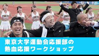 おうちでバザーイベントステージ紹介！東京大学運動会応援部の応援エクササイズ！