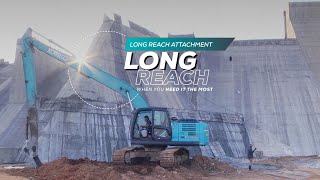 Kobelco Long Reach Attachment