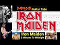 2 Minutes To Midnight - Iron Maiden - Guitar + Bass TABS Lesson