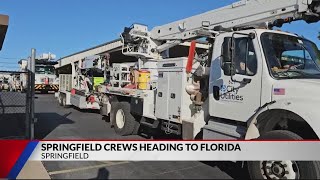 Springfield City Utilities heading towards Hurricane Milton