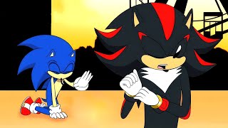 Please Don't Leave Me 😭 | Shadow x Sonic (Sonadow) | Comic Dub