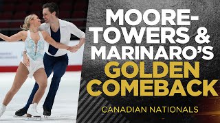 Kirsten Moore-Towers \u0026 Michael Marinaro's redemption at Canadian Nationals, James \u0026 Radford withdraw