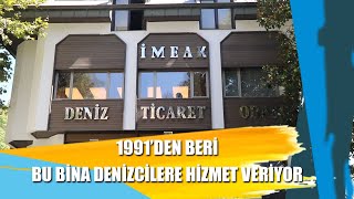 İşte denizcilerin yuvası, İMEAK Deniz Ticaret Odası binası...