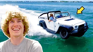 $250,000 Car Drives On Water!