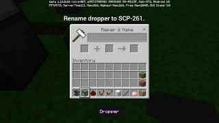 How to Make SCP-261 - Minecraft