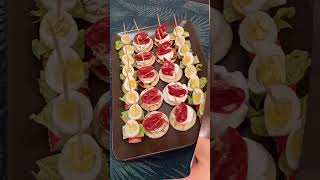 6 types of canape for cooking at home - on Cook UA.