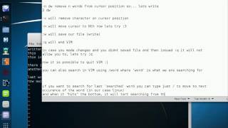 Linux Tutorial 05 - VIM text editor