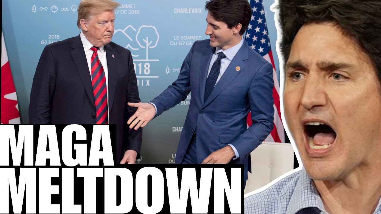 Justin Trudeau FREAKS OUT Over Trump - YouTube