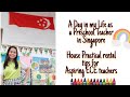 A Day in My Life as A Preschool teacher + House rent 🏠 Tips for ECE Teachers |Singapore OFW Teacher