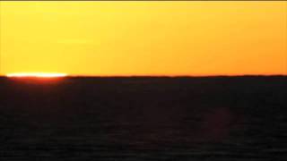 First sunrise at Neumayer-Station, Antarctica.