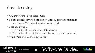 How to license SQL Server? An overview by ESS - your #1 software dudes!