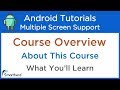 Android Multiple Screen Support Tutorials: [ FREE COURSE ] Overview