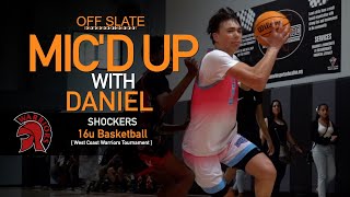Daniel Mic'd up | Menifee Shockers 16u Basketball