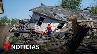 Siete estados fueron el trágico escenario de 19 tornados en unas pocas horas | Noticias Telemundo