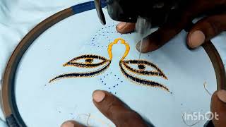 embroidery work lord devi design @embroidarydesignstelugu #video