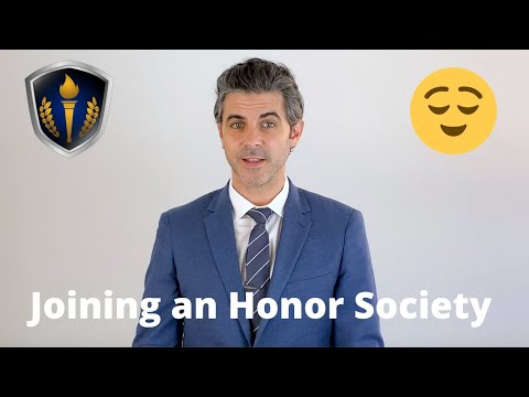 Can you join two honor societies?