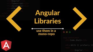 Angular Library: Use A Library In a Mono-Repo and Different Workspaces