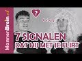 Flirt hij met mij? 7 signalen dat hij met je flirt