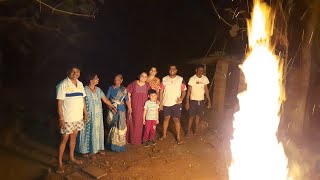 Chiplun...kokan style Popti Party, Village Barbeque,Popti Recipe