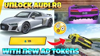 Unlock Audi r8 with new ad tokens😱||Extreme car driving simulator🔥||