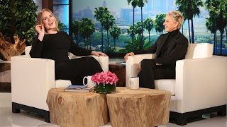 Adele Gets Candid with Ellen