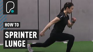 How To Do Sprinter Lunges