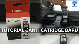 Cara mengganti Catridge Baru Printer Canon iP2770