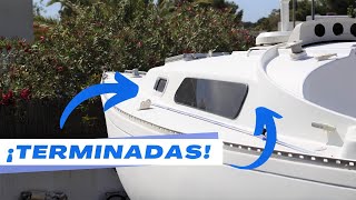 Ep8 - Instalamos tragaluces ahumados en nuestro Puma 26 | Sailing Ecko