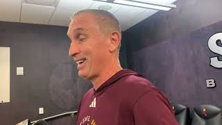 ASU coach Bobby Hurley ahead of season opener against Idaho State 10/31/2024