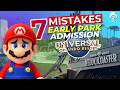 Don't Make These 7 MISTAKES During Universal Early Park Admission