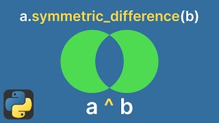 Python Set Symmetric Difference Method and Operator Tutorial