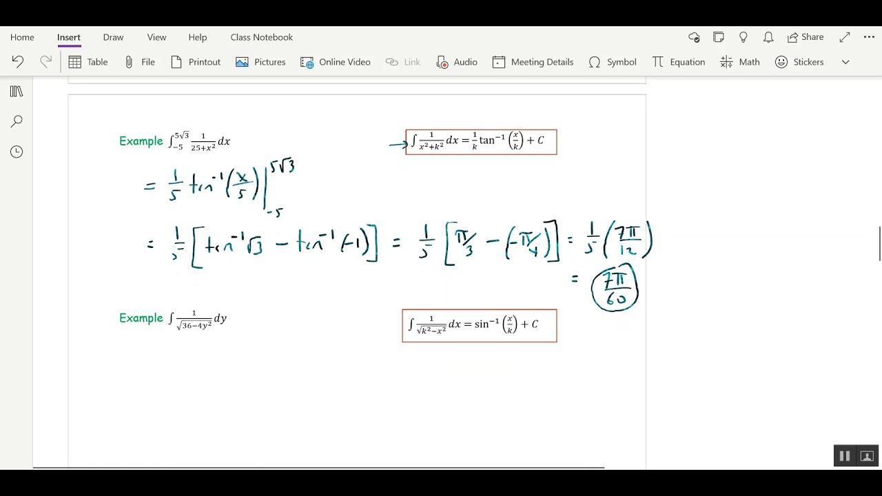 Math 1B Section 1.7 - YouTube