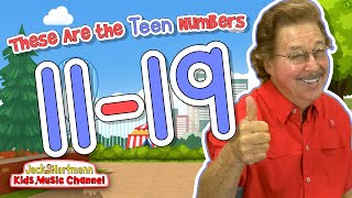 These Are the Teen Numbers! | Jack Hartmann