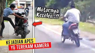 Motornya Keseleo Njir..!! Deretan Momen Apes Yang Terekam Kamera #2