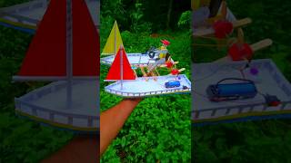 Diy How To Make Robot Drive Boat For Science Project#rcboat #shortsfeed #shorts #shortvideo