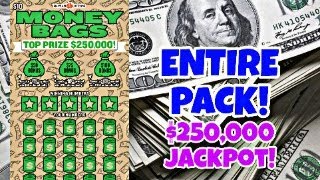 $10x50 Money Bags MD Lottery Scratch Off Tickets | Full Pack!