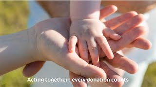 Acting together: every donation counts